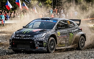 TOYOTA GR YARIS Rally2 #20 O.Solberg - E.Edmondson Rallye Monte-Carlo 2025 - Photo 3