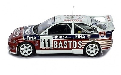 FORD ESCORT RS COSWORTH #11 M.DUEZ - D.GRATALOUP 24H YPRES RALLY 1995 - Photo 1