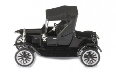 FORD T RUNABOUT 2-SEATERS CLOSED 1925 BLACK - Photo 1