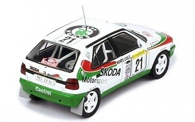 ŠKODA FELICIA KIT CAR #21 P.SIBERA - P.GROSS RALLYE MONTE-CARLO 1997 - Photo 2