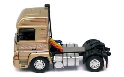 TAHAČ NÁVĚSŮ RENAULT R390 Turboleader 1987 Metallic Beige - Photo 1 TAHAČ NÁVĚSŮ RENAULT R390 Turboleader 1987 Metallic Beige - Photo 1