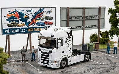 TAHAČ NÁVĚSŮ SCANIA S-series 2020 White - Photo 1