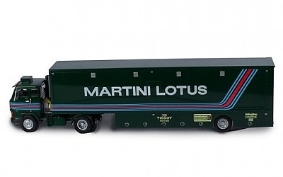 TAHA NVS VOLVO F88 MARTINI LOTUS RACING TRANSPORTER - Photo 1