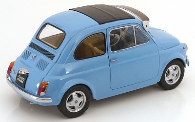 FIAT 500 F CUSTOM 1968 LIGHT BLUE - Photo 1