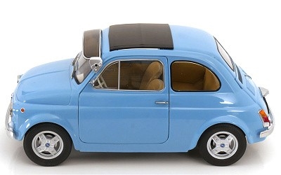 FIAT 500 F CUSTOM 1968 LIGHT BLUE - Photo 2