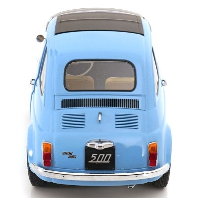 FIAT 500 F CUSTOM 1968 LIGHT BLUE - Photo 4