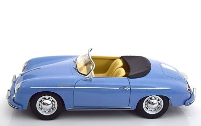 PORSCHE 356A SPEEDSTER 1955 BLUE - Photo 2