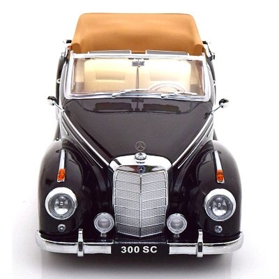 MERCEDES-BENZ 300 SC W188 CABRIO OPEN 1957 BLACK - Photo 3