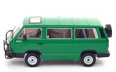 VOLKSWAGEN T3 BUS SYNCRO JAGDWAGEN 1987 GREEN - Photo 2