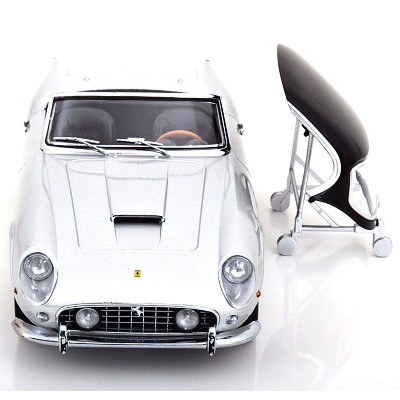 FERRARI 250 GT CALIFORNIA SPYDER 1960 SILVER / BLACK - Photo 4