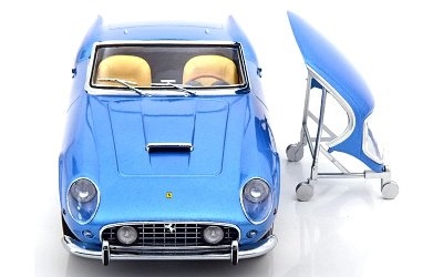 FERRARI 250 GT CALIFORNIA SPYDER 1960 BLUE - Photo 3