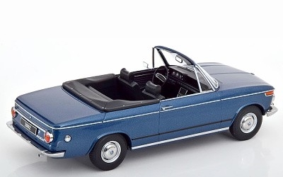 BMW 2002 CABRIO 1968 DARK BLUE METALLIC - Photo 2