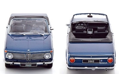 BMW 2002 CABRIO 1968 DARK BLUE METALLIC - Photo 4