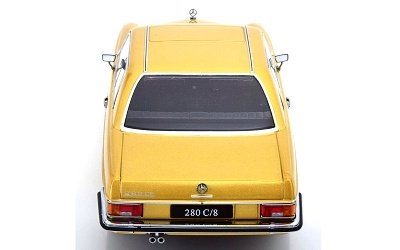 MERCEDES-BENZ 280 C/8 W114 COUPE 1969 GOLD METALLIC - Photo 4