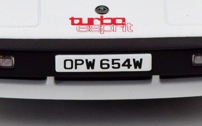 LOTUS ESPRIT TURBO 1981 MOVIE WHITE / RED - Photo 3