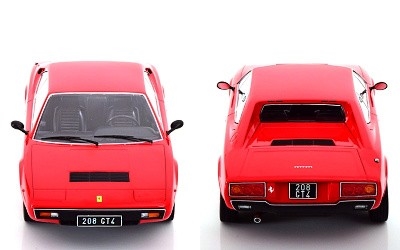 FERRARI 208 GT4 1975 RED - Photo 3