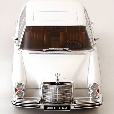 MERCEDES-BENZ 300SEL 6,3 W109 1967-72 WHITE - Photo 2