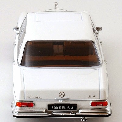 MERCEDES-BENZ 300SEL 6,3 W109 1967-72 WHITE - Photo 3