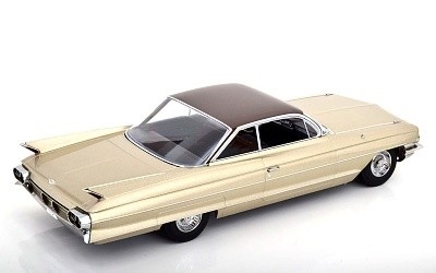 CADILLAC DEVILLE SERIES 62 COUPE 1961 BEIGE / BROWN METALLIC - Photo 1