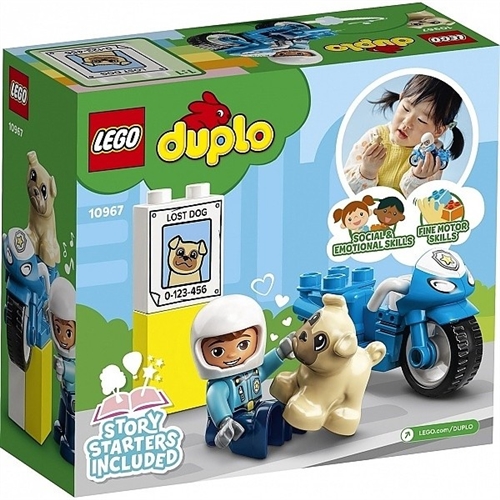 LEGO DUPLO 10967 POLICEJN MOTORKA - Photo 1