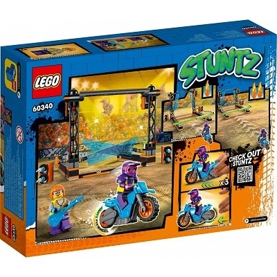 LEGO CITY 60340 STUNTZ KASKADÉRSKÁ VÝZVA S ČEPELEMI - Photo 1