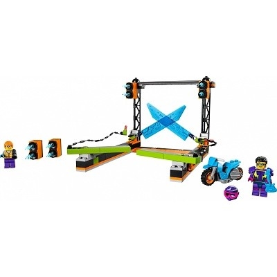 LEGO CITY 60340 STUNTZ KASKADÉRSKÁ VÝZVA S ČEPELEMI - Photo 2