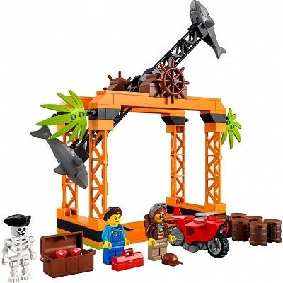 LEGO CITY 60342 STUNTZ KASKADÉRSKÁ VÝZVA S ŽRALOKY - Photo 2