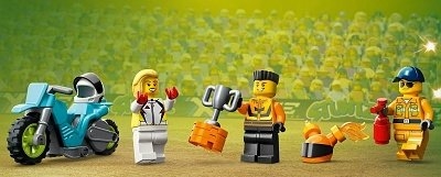 LEGO CITY 60357 TAHAČ S PŘÍVĚSEM A S OHNIVÝMI KRUHY - Photo 1