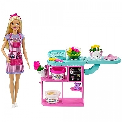 PANENKA BARBIE KVĚTINÁŘKA - Photo 1
