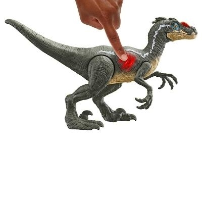 DINOSAURUS MATTEL JURSK SVT VELOCIRAPTOR SE SVTLEM A ZVUKEM - Photo 2