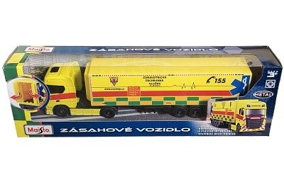 SCANIA 770 S KONTEJNEROVÝ NÁVĚS GOLEM EMS ZDRAVOTNICKÁ ZÁCHRANNÁ SLUŽBA HLAVNÍHO MĚSTA PRAHA    - Photo 2
