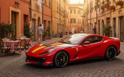 MAISTO SPEED ICONS FERRARI 812 COMPETIZIONE RED - Photo 1