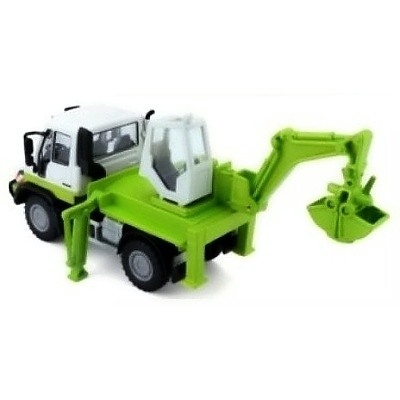 MAISTO UNIMOG U430 BAGR WHITE /GREEN - Photo 1