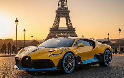 BUGATTI DIVO 2024 YELLOW - Photo 3
