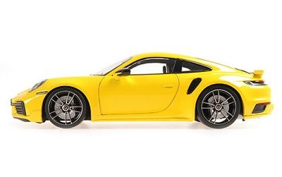 PORSCHE 911 (992) TURBO S COUPE SPORT DESIGN 2021 YELLOW L.E. 504 pcs. - Photo 2