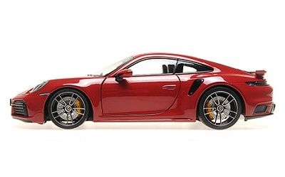 PORSCHE 911 992 TURBO S COUPE SPORT DESIGN 2021 RED - Photo 2