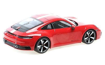 PORSCHE 911 CARRERA 4S 2019 RED - Photo 1