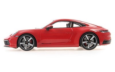 PORSCHE 911 CARRERA 4S 2019 RED - Photo 2