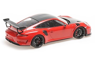 PORSCHE 911 GT3RS (991.2) 2019 RED W/ WEISSACH PACKAGE W/ BLACK WHEELS - Photo 1