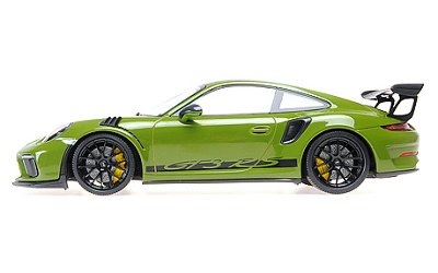 PORSCHE 911 GT3RS 991.2 2019 GREEN W/WEISSACH PACKAGE W/WORDING W/ BLACK WHEELS - Photo 2