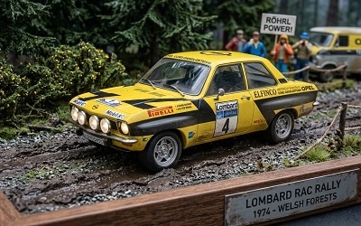 Opel Ascona A #4 W.Röhrl/C.Geistdörfer Rally RAC 1975 - Photo 1