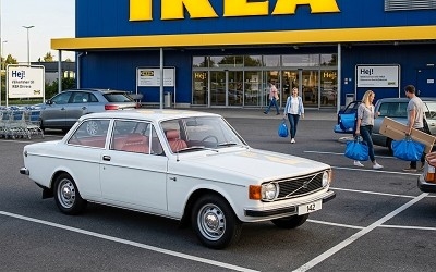 Volvo 142 1973 white - Photo 1