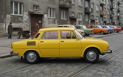 Škoda 100 1969 yellow - Photo 1