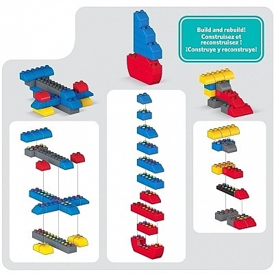 MEGABLOKS SADA KOSTEK 90 ks - Photo 2