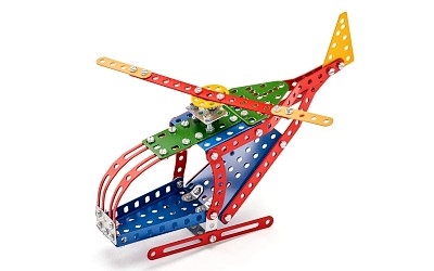 STAVEBNICE MERKUR 013 VRTULNÍK 10 MODELŮ 222 ks - Photo 4