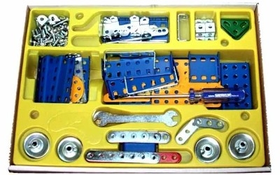 STAVEBNICE MERKUR 031 ŽELEZNIČNÍ MODELY 10 MODELŮ 220 ks - Photo 1 STAVEBNICE MERKUR 031 ŽELEZNIČNÍ MODELY 10 MODELŮ 220 ks - Photo 1