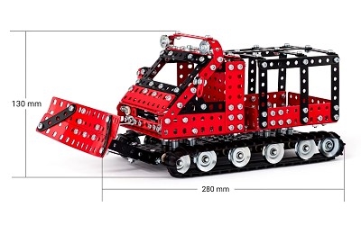 STAVEBNICE MERKUR 6049 Sněžná rolba 619 pcs - Photo 1