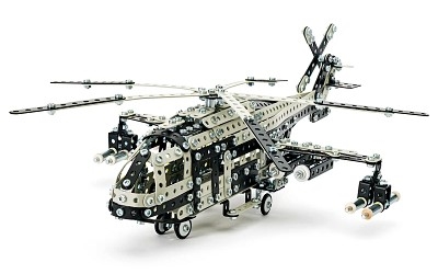 STAVEBNICE MERKUR 6186 Vrtulník Mil Mi-24 746 pcs - Photo 1
