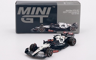 AlphaTauri AT04 #21 Nick de Vries 2023 F1 2023 Australian GP - Photo 3