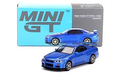 Nissan Skyline GT-R (R34) V-Spec Bayside Blue - Photo 3